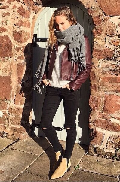 Página de pin - conjunto de chaqueta marrón