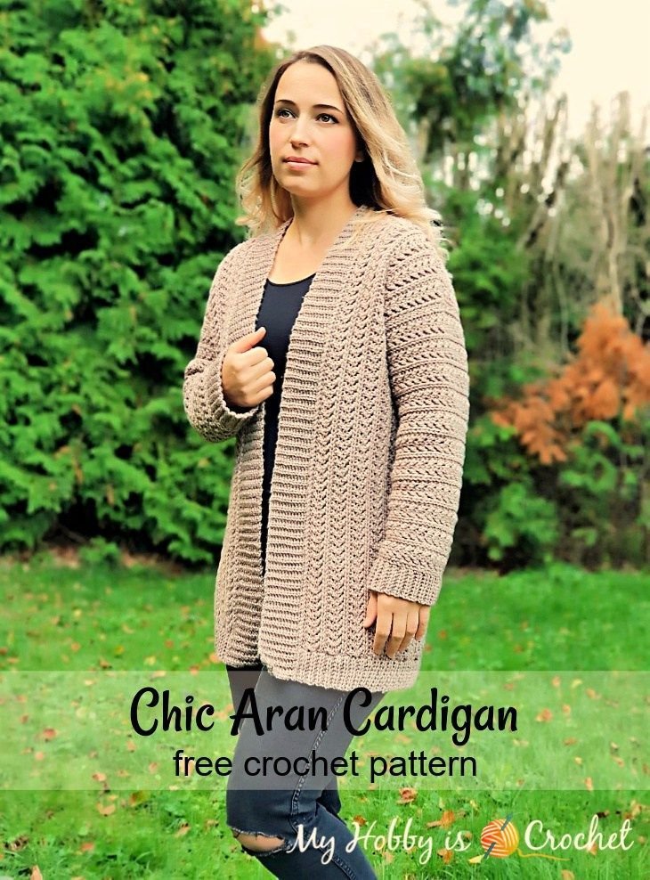 Más de 50 patrones de cárdigans de crochet femeninos para otoño e invierno: patrón de cárdigan de crochet gratis para mujeres