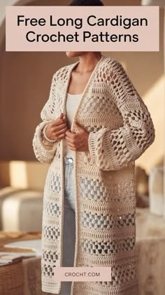 770 ideas de suéteres de crochet modernos en 2024 | crochet, suéter de crochet, patrón de suéter de crochet - patrón de cárdigan de crochet gratis para mujeres
