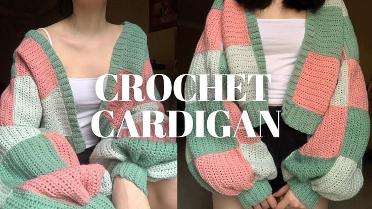 Patrón de cárdigan de crochet gratis para mujer