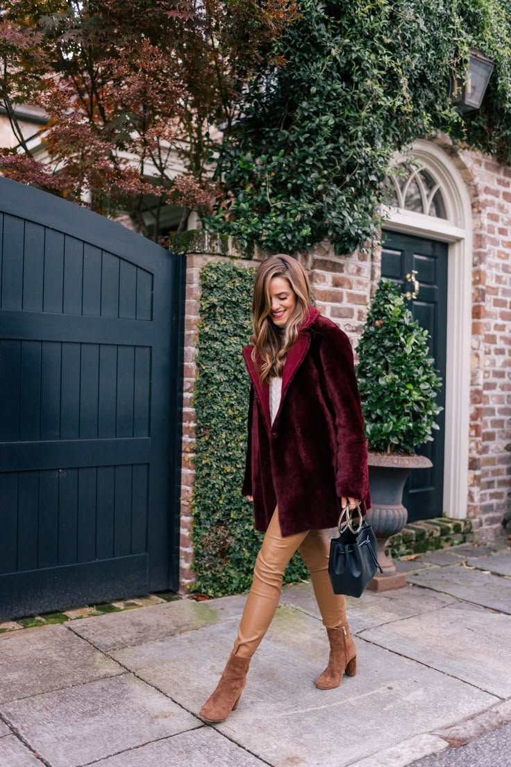 conjunto de chaqueta de piel