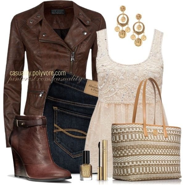 Moda de lujo y diseñadores independientes | SSENSE - Conjunto con chaqueta marrón