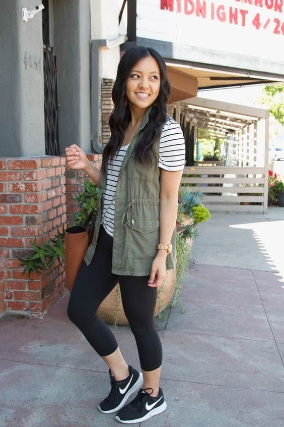 lindo conjunto de leggings