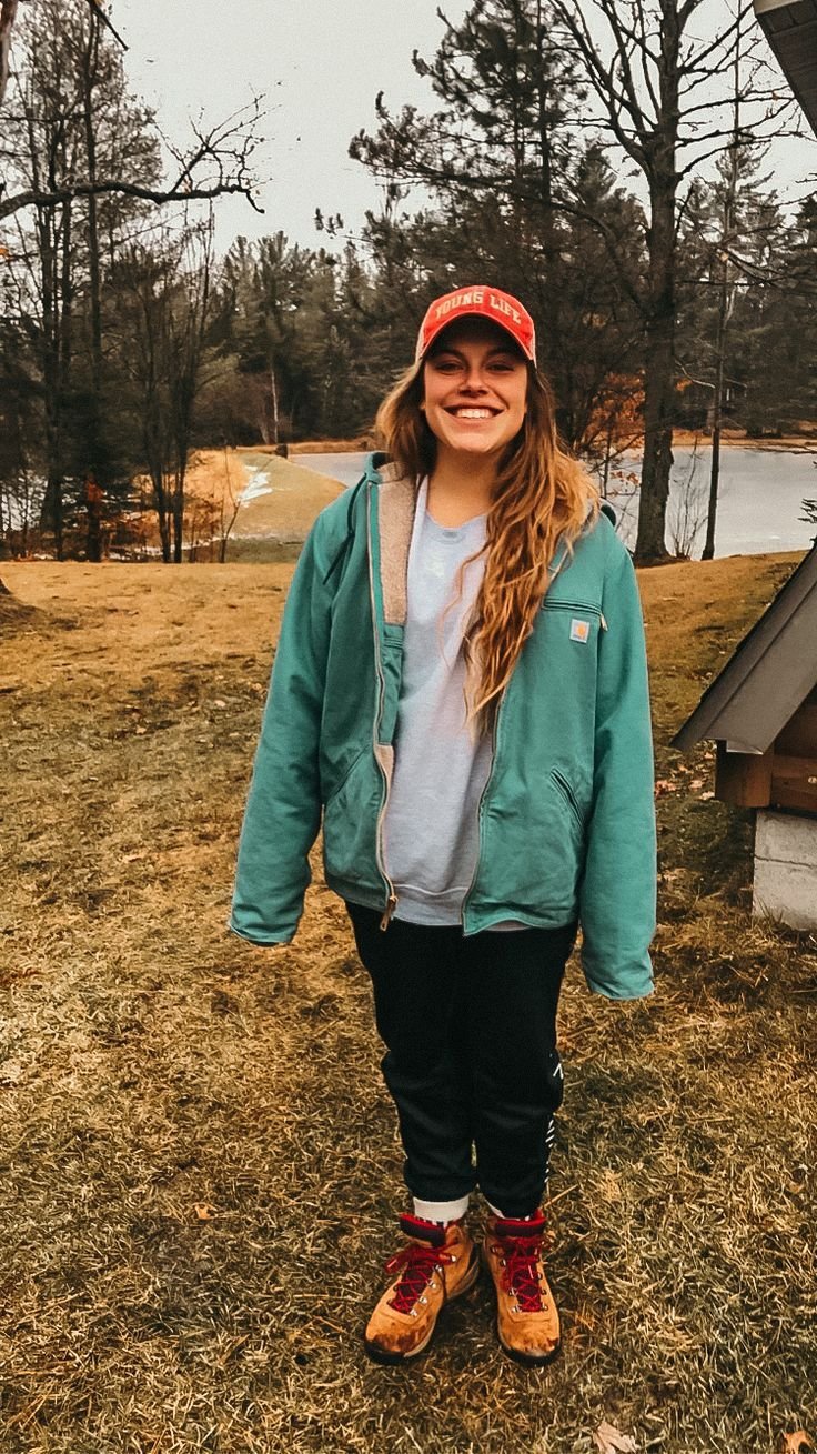 its_a_frann | Conjunto de sudadera con capucha Carhartt, Conjunto Carhartt para mujer, Sudadera con capucha Carhartt - Conjunto de chaqueta Carhartt para mujer