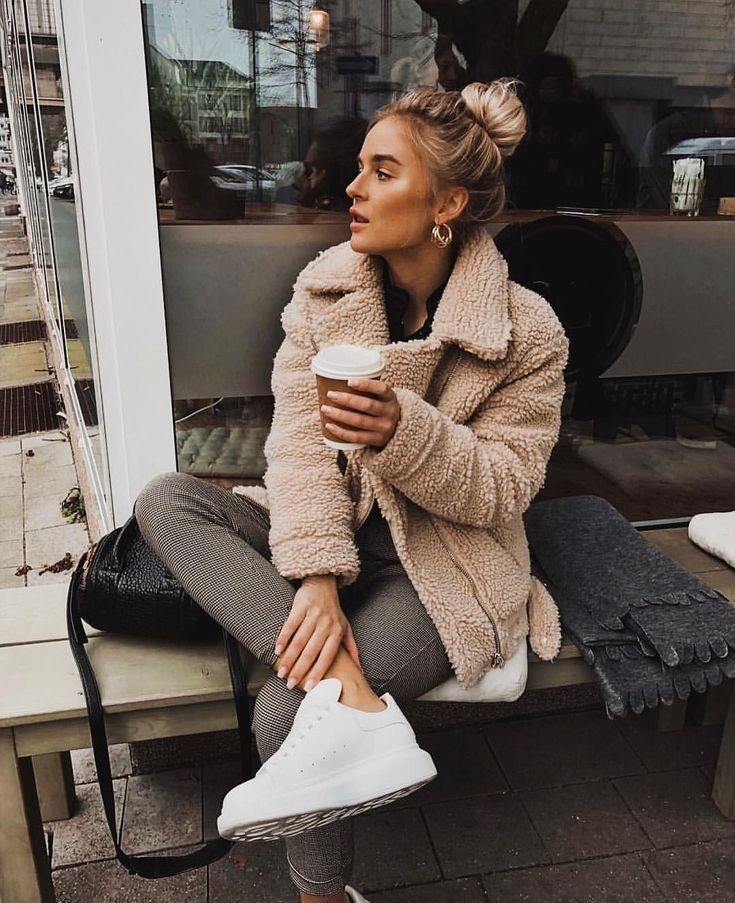 Página de pin - conjunto de chaqueta polar