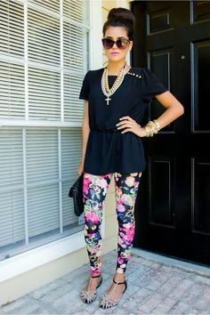 10 ideas para usar leggings | outfits con leggings, outfits casuales, outfits bonitos - outfit casual con leggings