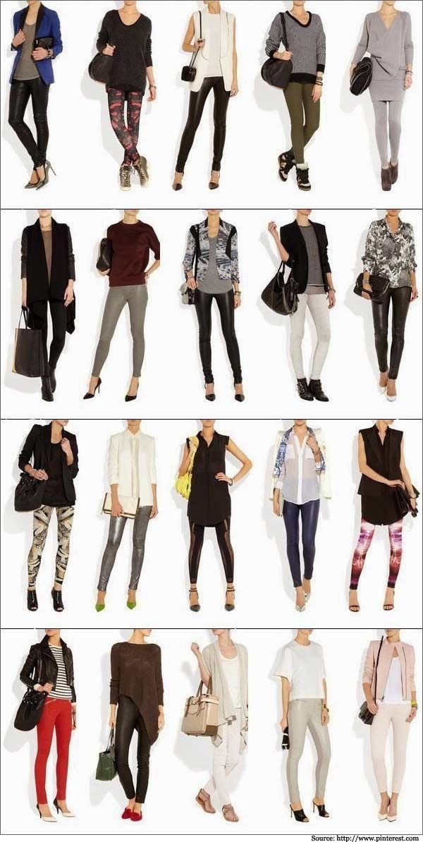 Cómo usar leggings y estilizarlos de la manera correcta - - conjunto casual con leggings