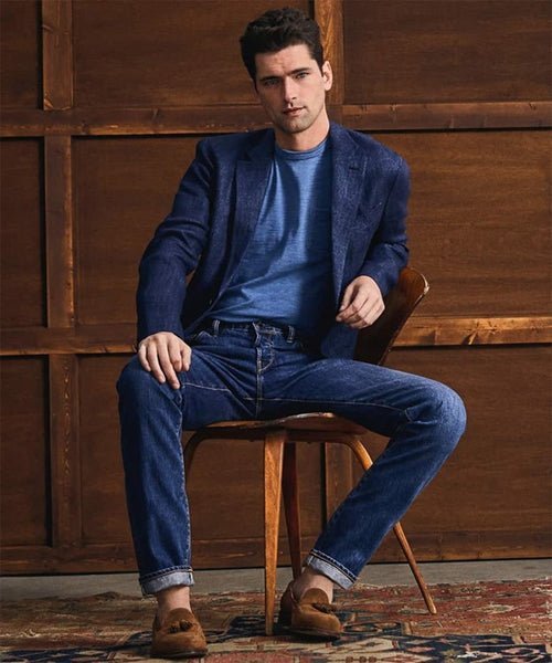 Conjunto de chaqueta acolchada marrón