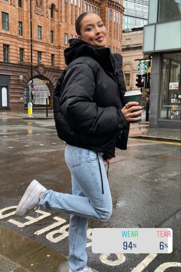 Cómo hacer que tu chaqueta acolchada luzca genial sin esfuerzo - Nakedlydressed - conjunto de chaqueta acolchada corta