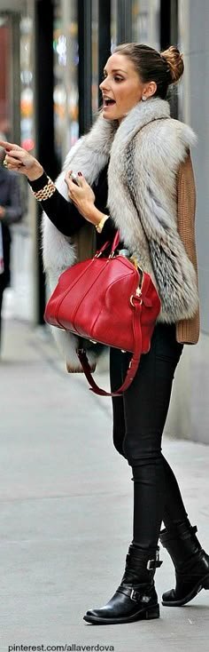 430 ideas para abrigos de piel | moda de piel, estilo - conjunto de chaqueta de piel