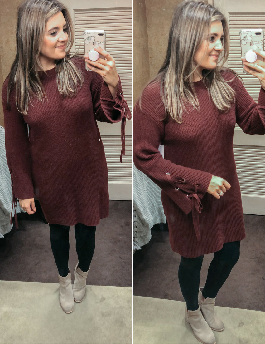 Los mejores suéteres largos para conjuntos con leggings - Por Lauren M Los mejores suéteres largos para conjuntos con leggings - Por Lauren M - vestido con leggings