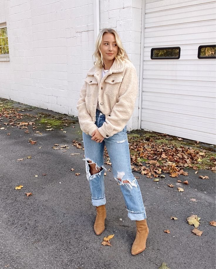 conjunto de chaqueta de lana