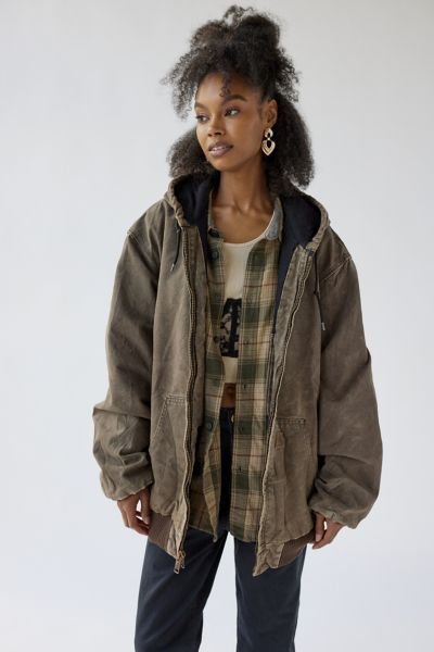 Chaqueta vintage Carhartt de Urban Renewal en color neutro para mujer en Urban Outfitters - conjunto de chaqueta Carhartt para mujer