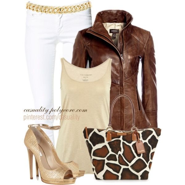 traje de chaqueta marrón