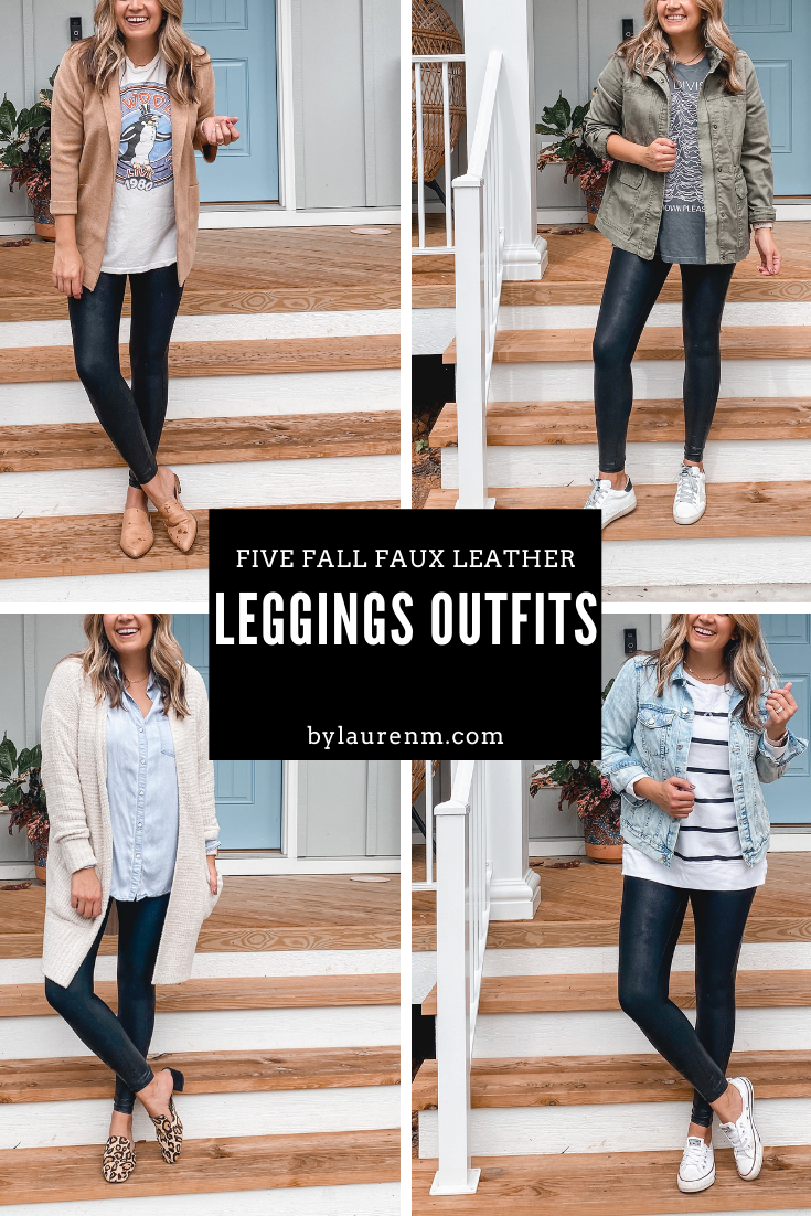 conjunto de leggings marrones