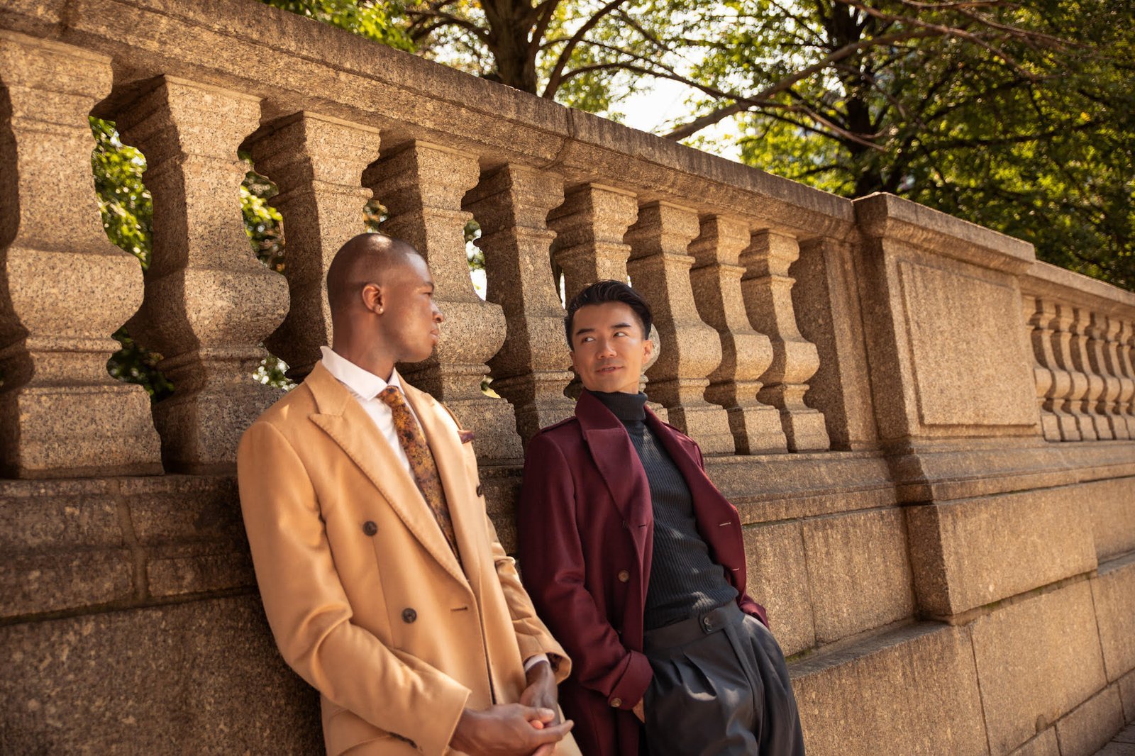 Conjunto de chaqueta acolchada marrón