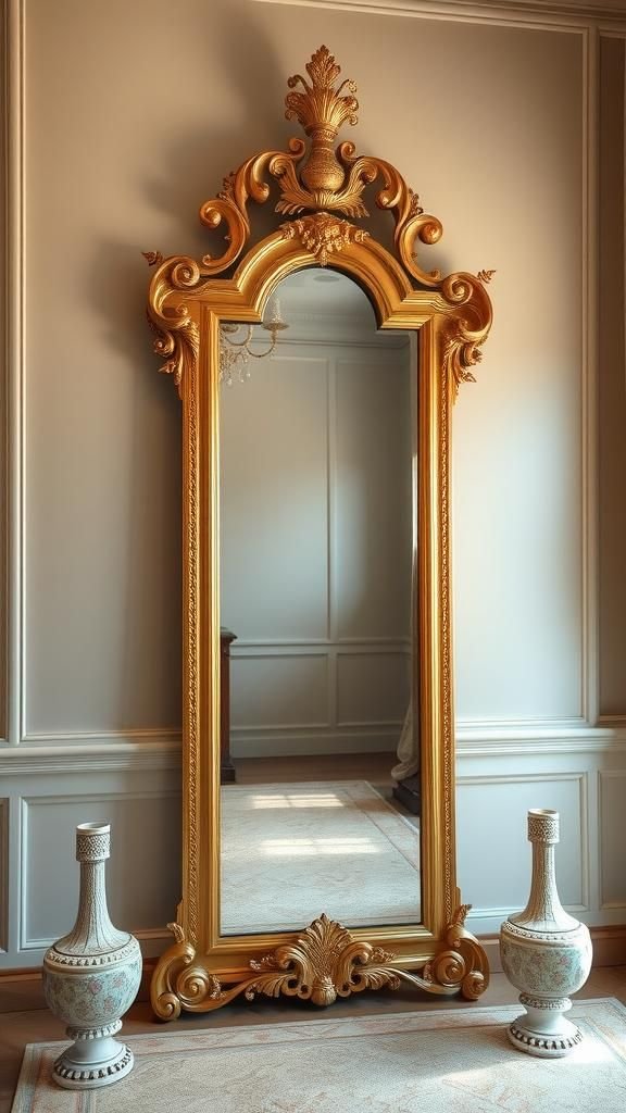 Usa Espejos de Piso para Crear un Punto Focal