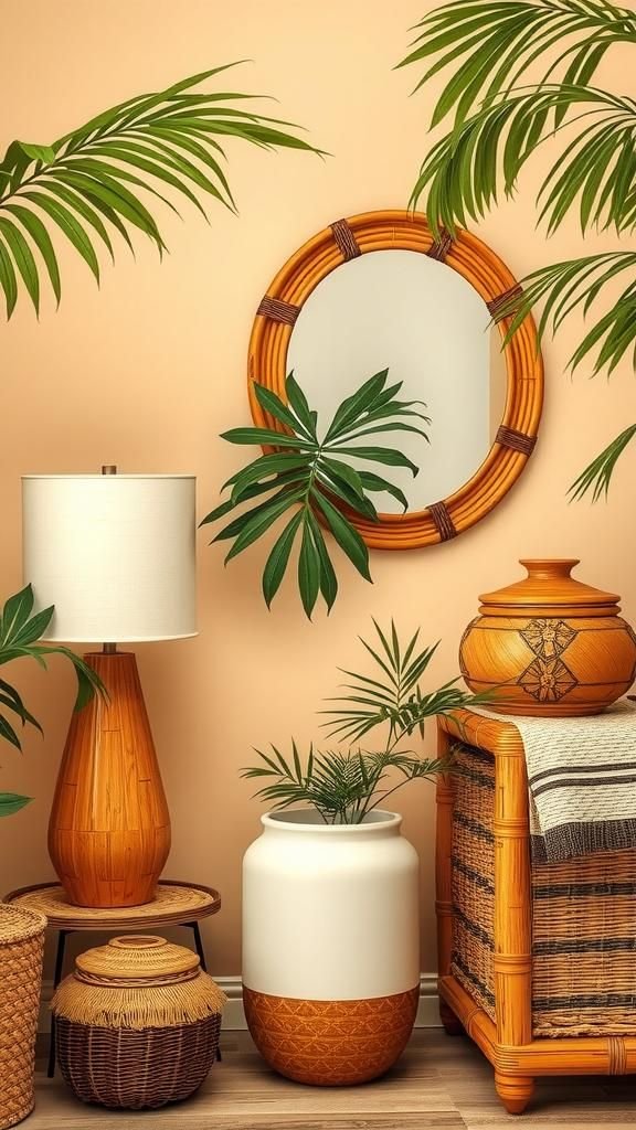 Decora Con Elementos De Bambú Para Un Estilo Auténtico
