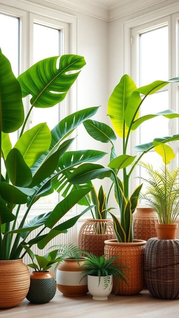 Incorpora Plantas Tropicales Para Un Ambiente Vivo