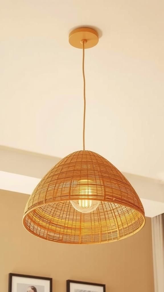 Usa Lámparas De Techo Con Diseño De Hoja O Rattan