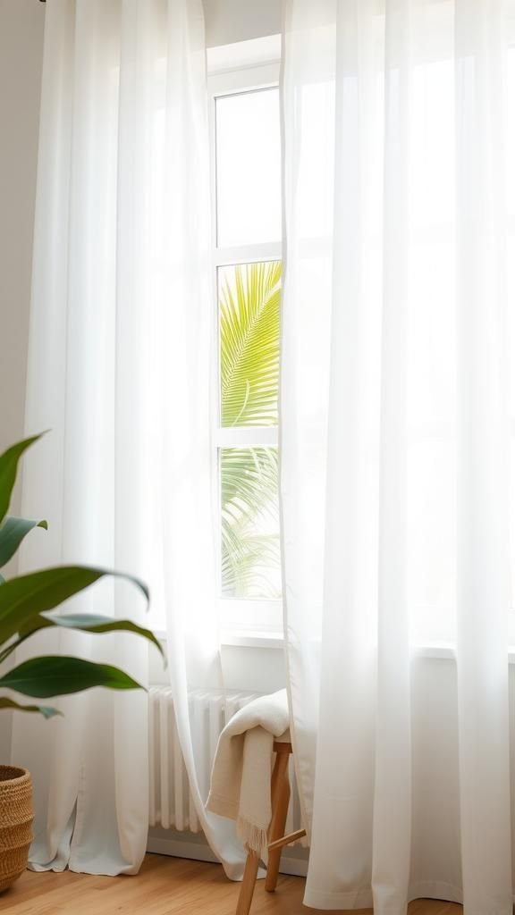 Utiliza Cortinas Ligeras Para Crear Ambientes Frescos
