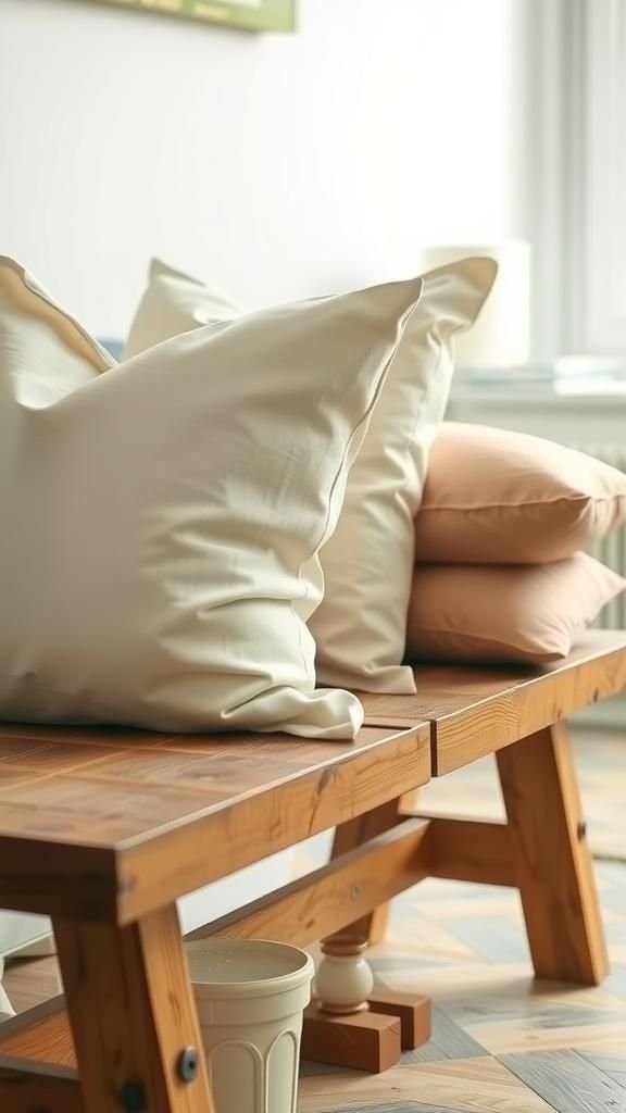 Fundas De Lino Para Almohadas Decorativas Con Estilo Rústico