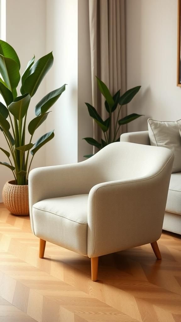 Tapicería De Lino Para Muebles Con Estilo Natural