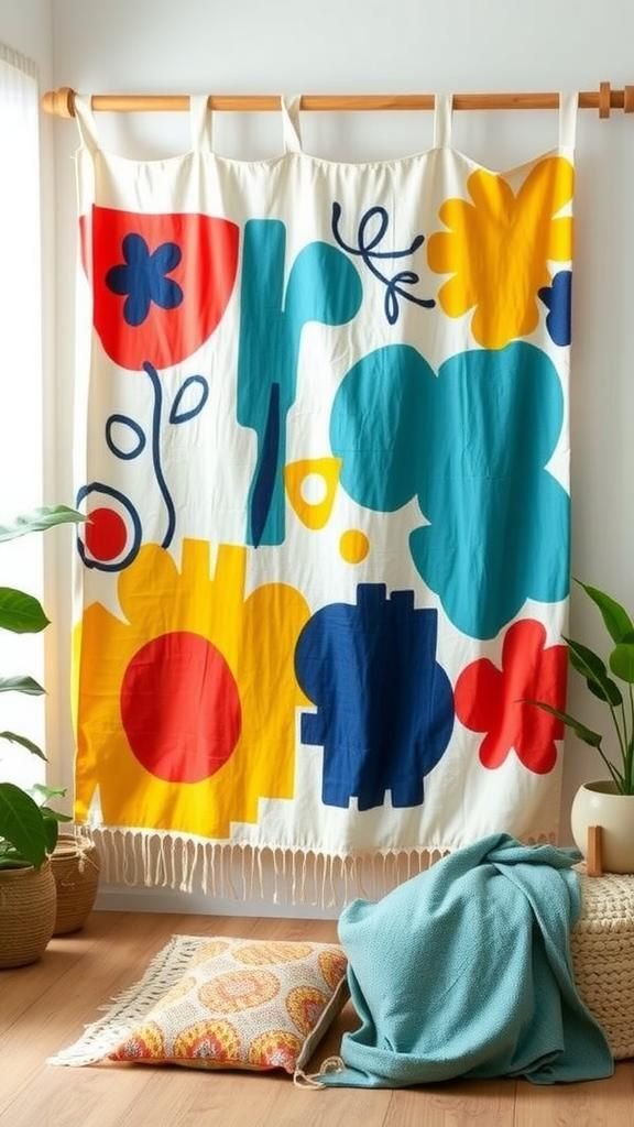 Tapices De Lino Pintados Para Decoración Personalizada