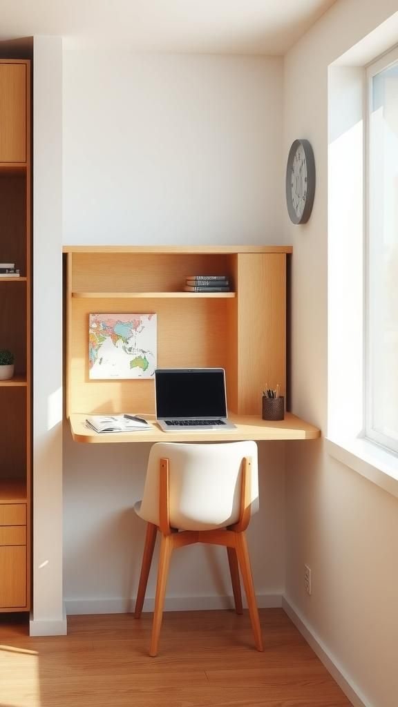 Escritorio Plegable Para Oficinas En Casa