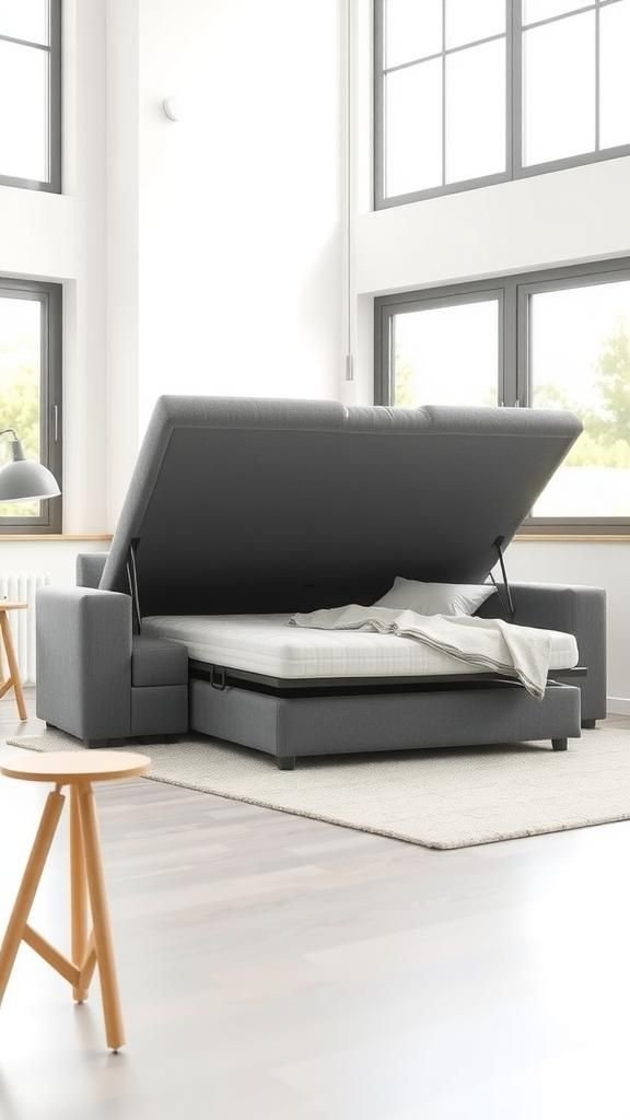 Sofá Cama Para Espacios Reducidos