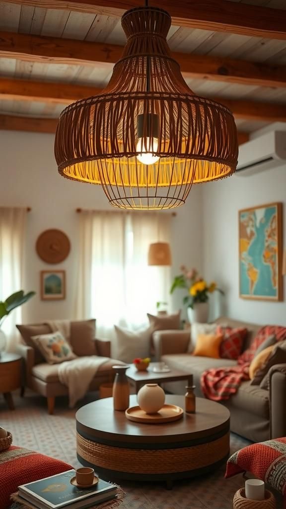 Lámparas de Techo con Estilo Bohemio para Ambientes Informales
