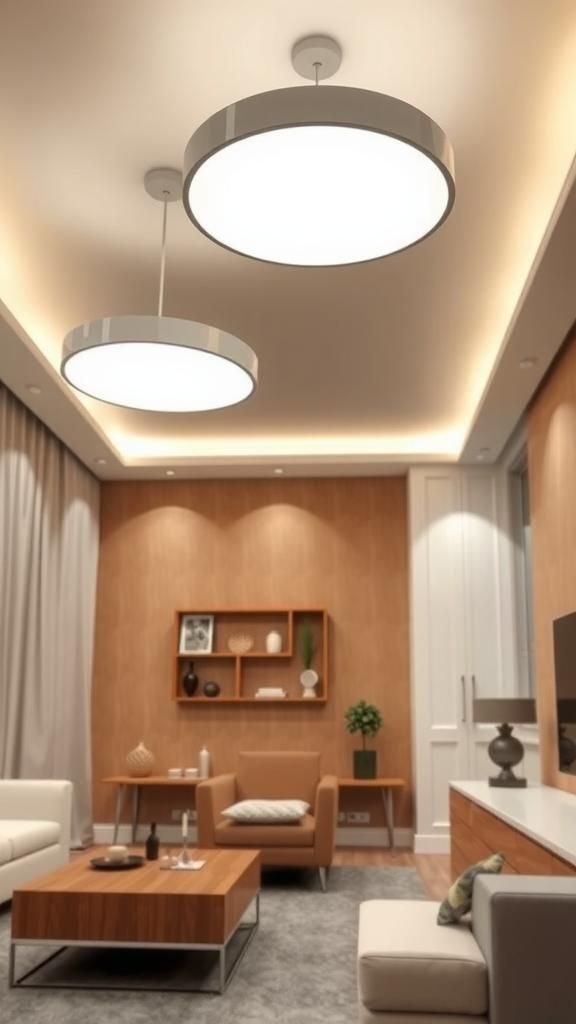 Lámparas de Techo LED para Ahorro y Versatilidad