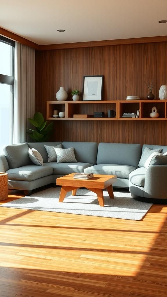 Incorpora Detalles de Madera para Calidez Visual