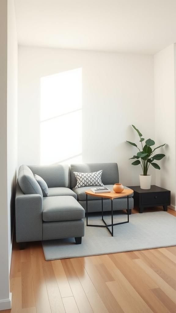 Maximiza Espacios Pequeños con Sofás Modulares Compactos