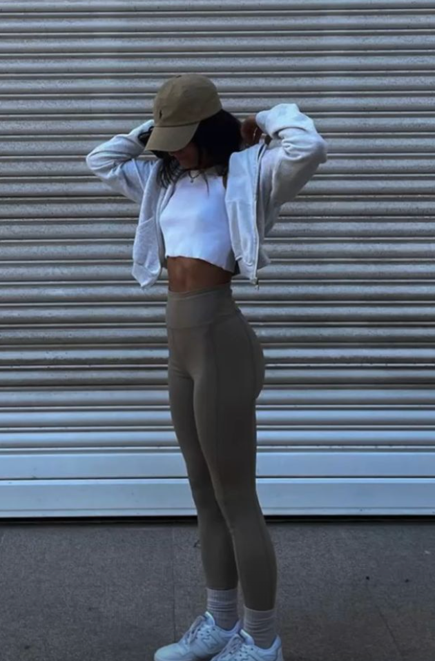 lindo conjunto de leggings