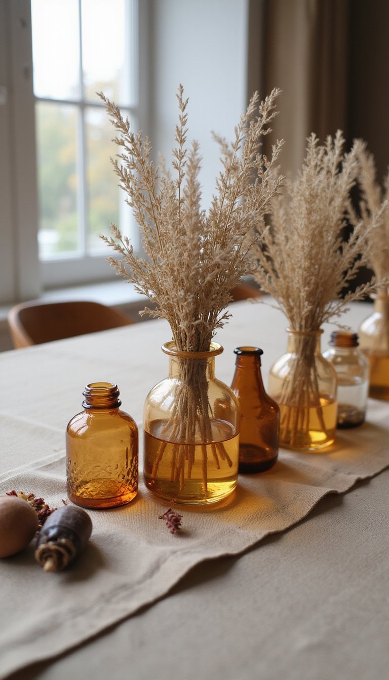 Centro De Mesa Con Difusores De Cristal