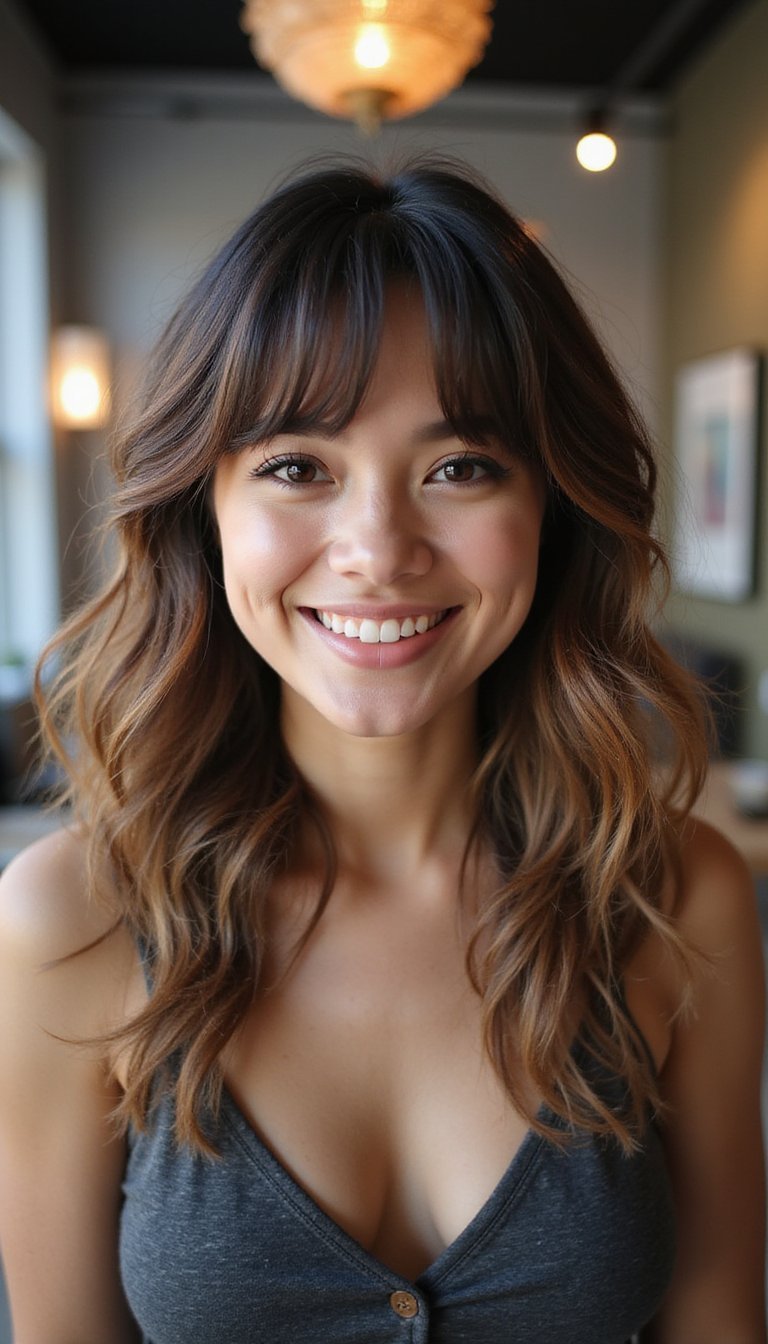 Layered Shag For Texture And Movement