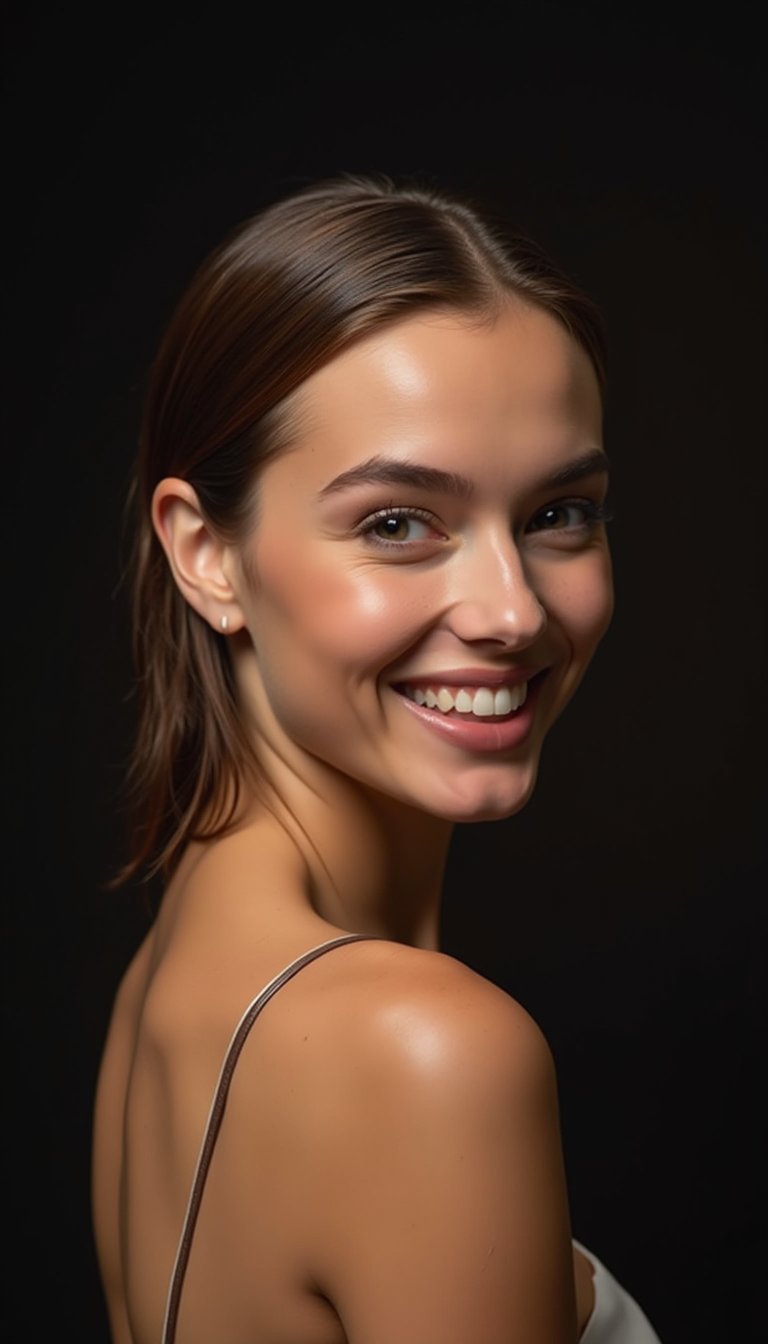 Slicked-Back Low Wet Look For Nights Out