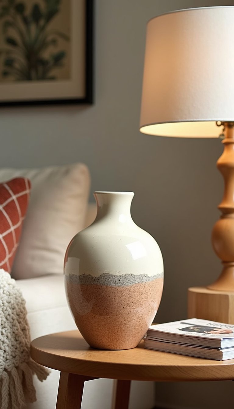 Speckle Sponge Dabbed Earthenware For Cozy Corners