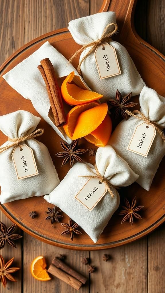 Autumn Spice Potpourri Simmer Sachets