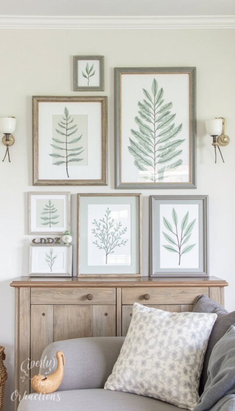 Thrifted Frame Makeover For Soft Winter Art