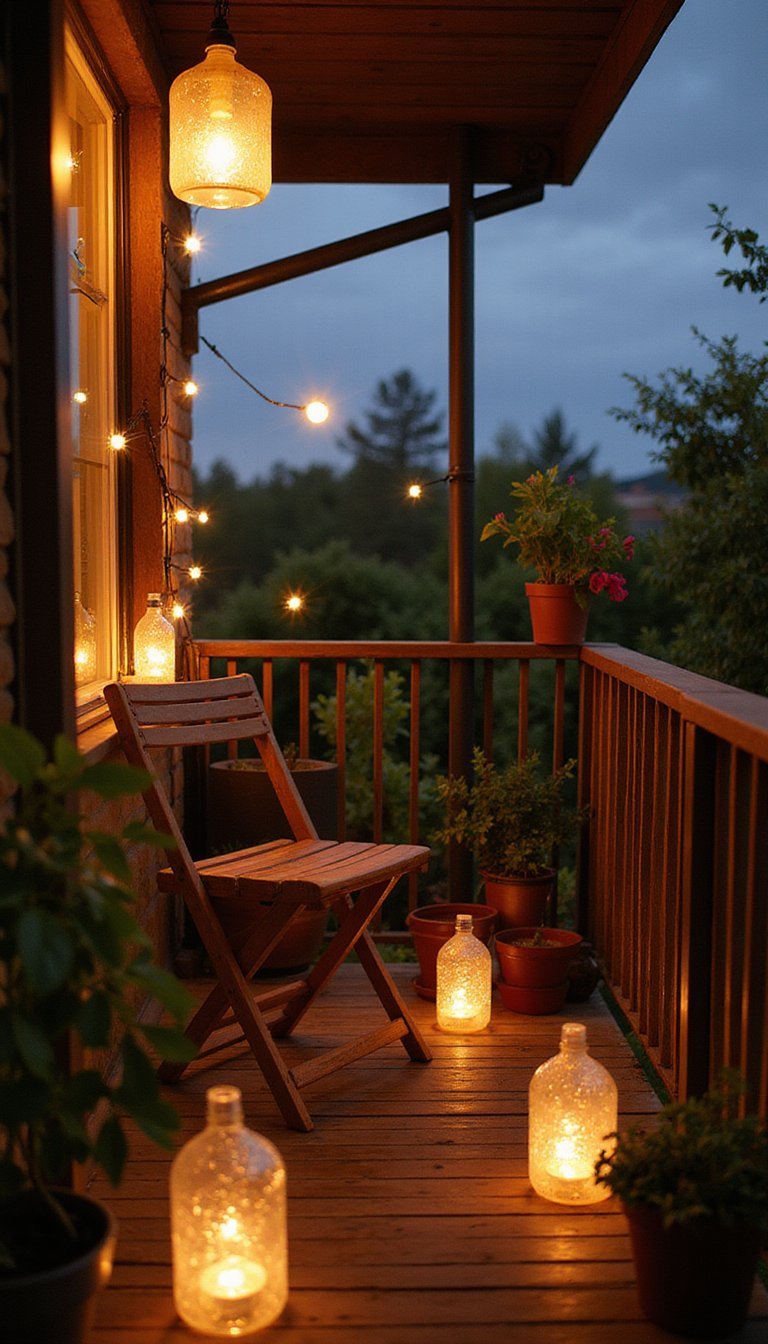 Iluminación Creativa Con Botellas De Plástico