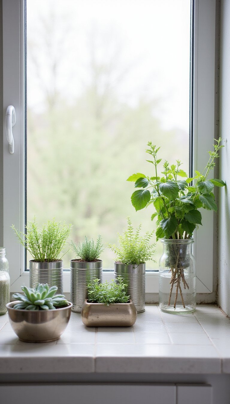 Maceteros Creativos Con Latas Y Botellas
