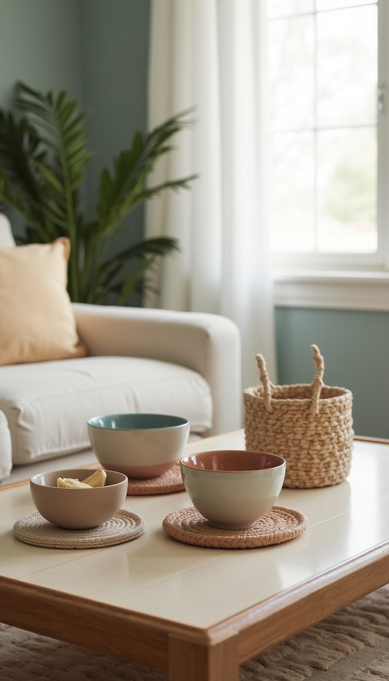 Kids-Friendly Low Maintenance Coffee Table Styling