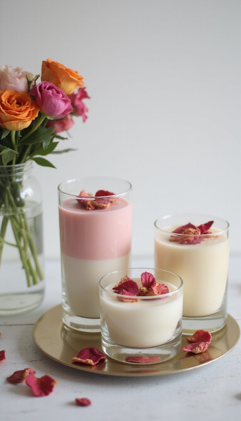 DIY Soy Candle Trio With Dried Botanicals