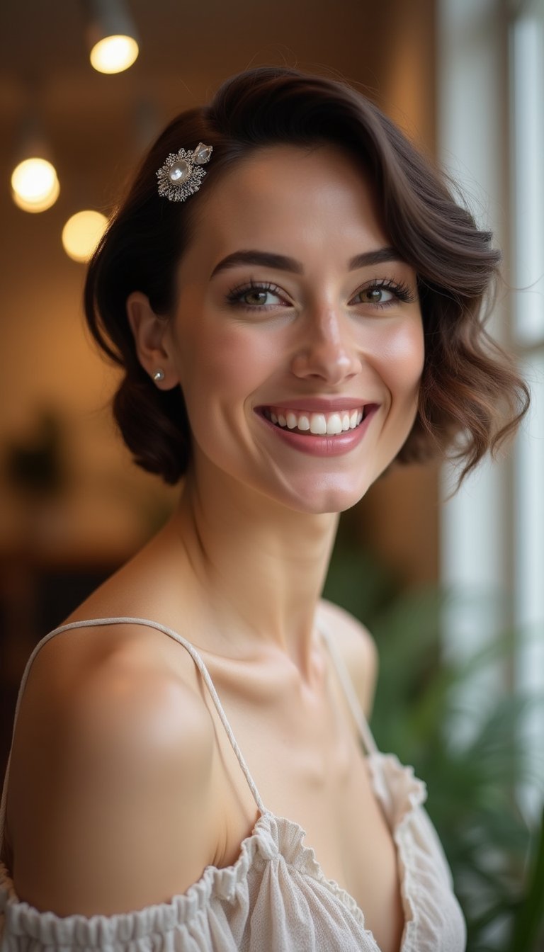 Vintage Finger Waves For Retro Romance