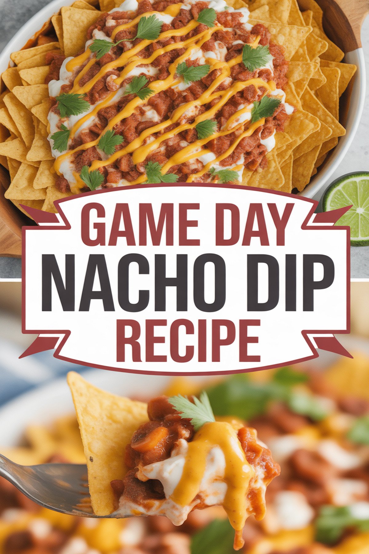 Game Day Nacho Dip Recipe recipe idea in stylish layout