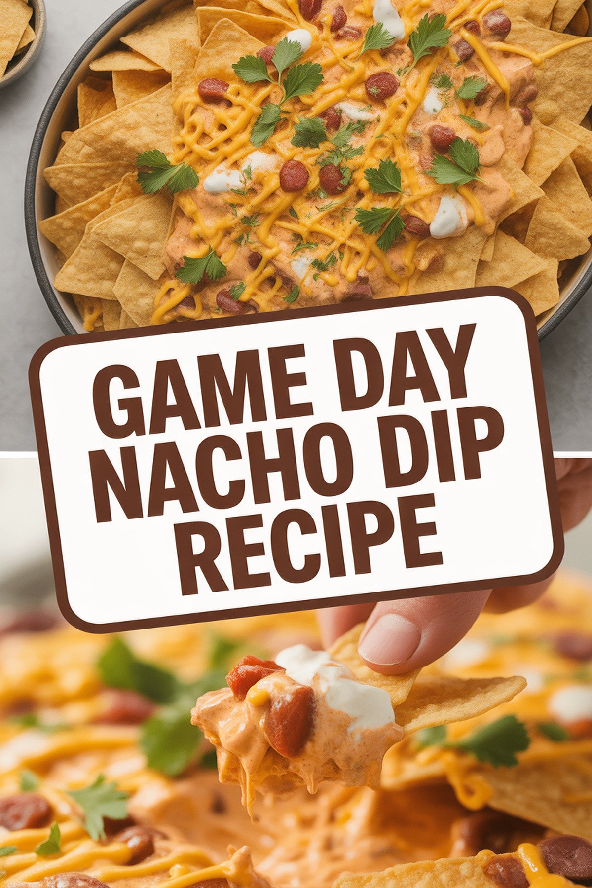 Game Day Nacho Dip Recipe recipe idea in stylish layout
