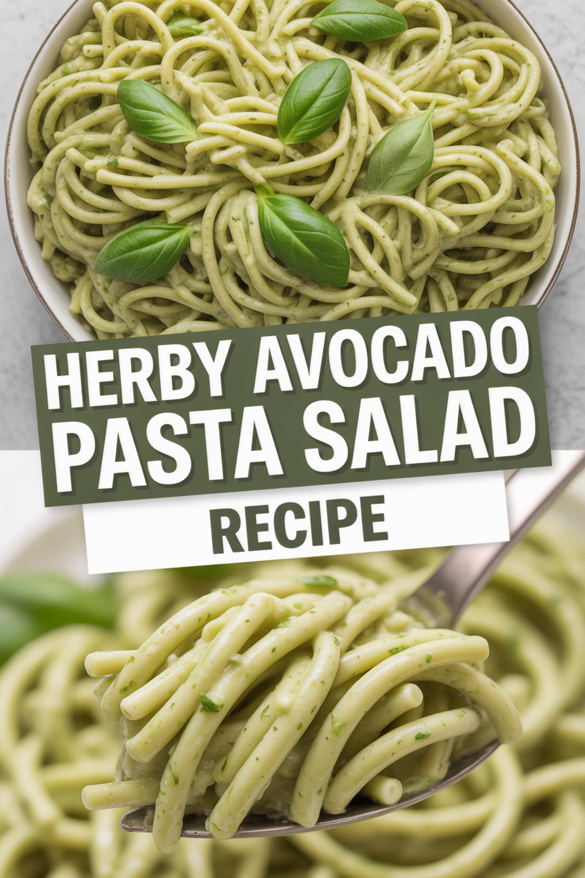Herby Avocado Pasta Salad Recipe recipe idea in stylish layout