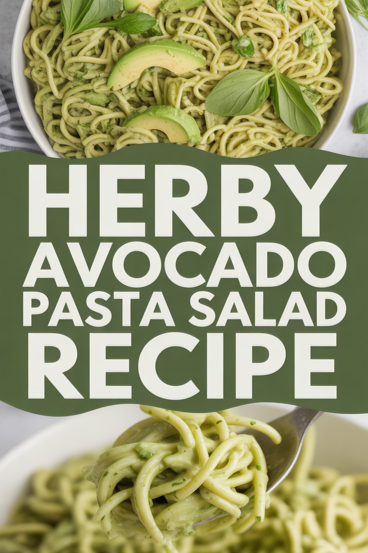 Herby Avocado Pasta Salad Recipe recipe idea in stylish layout